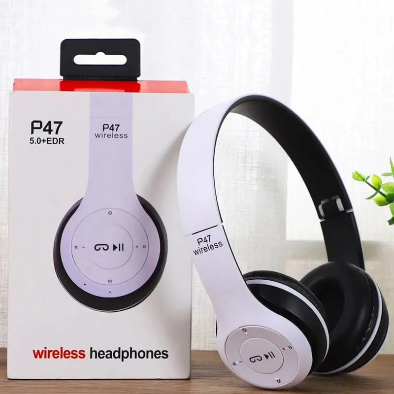 P47 Wireless Headphones - Ασύρματα Bluetooth Ακουστικά με Noise Canceling