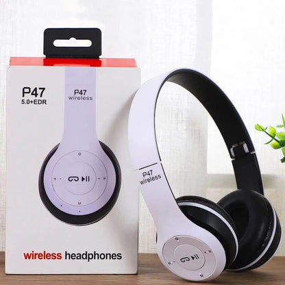 P47 Wireless Headphones - Ασύρματα Bluetooth Ακουστικά με Noise Canceling