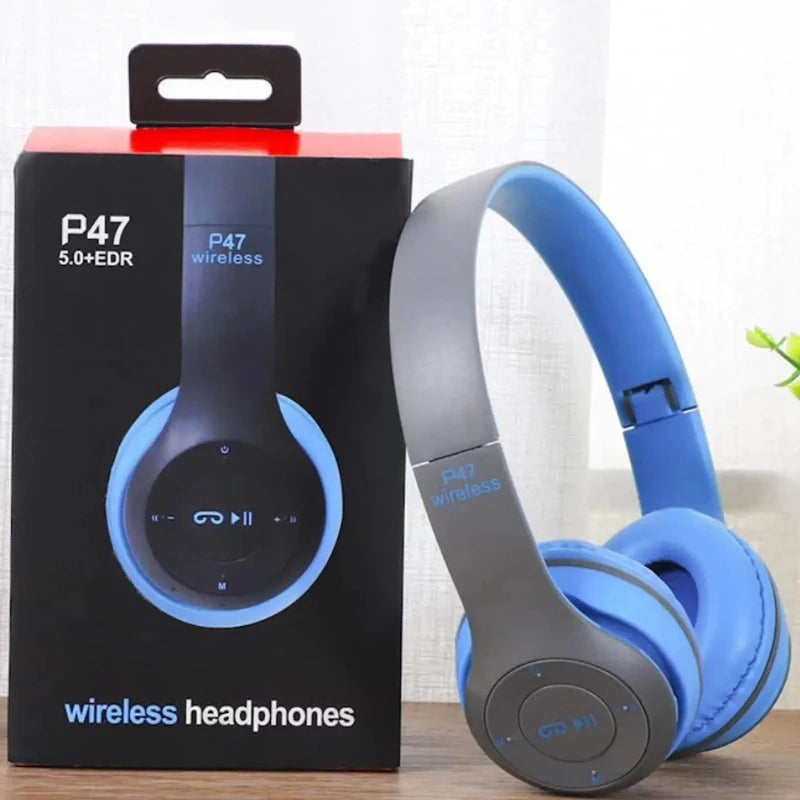P47 Wireless Headphones - Ασύρματα Bluetooth Ακουστικά με Noise Canceling