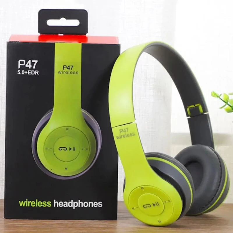 P47 Wireless Headphones - Ασύρματα Bluetooth Ακουστικά με Noise Canceling